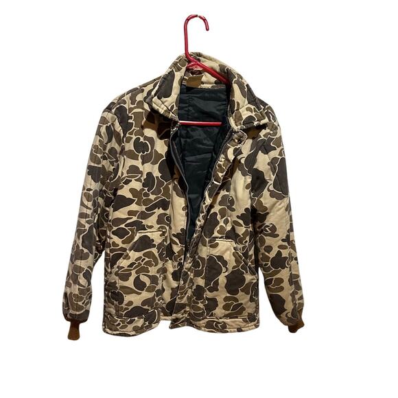 VTG Walls Blizzard Pruf Duck Hunter Camo Insulated Hunting Jacket Sz M Regular - Picture 3 of 9